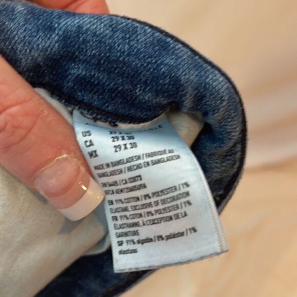 American Eagle Men’s Distressed Airflex+ Athletic Fit Jeans. Size 29x30. - Picture 10 of 11